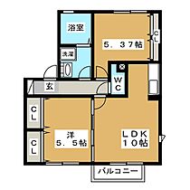 Ｃａｓａ　Ｖｅｒｄｅ　Ａ  ｜ 静岡県静岡市駿河区大谷２丁目（賃貸アパート2LDK・2階・51.69㎡） その2