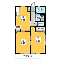 シュプールＫ  ｜ 静岡県静岡市葵区上土１丁目（賃貸アパート2DK・1階・47.77㎡） その2