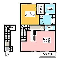 ピソ　コモド　Ａ  ｜ 静岡県静岡市葵区川合３丁目（賃貸アパート1LDK・2階・53.42㎡） その2