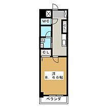 Ｕ・Ｓ・Ｓニモイ  ｜ 静岡県静岡市駿河区東静岡２丁目（賃貸マンション1K・6階・30.15㎡） その2