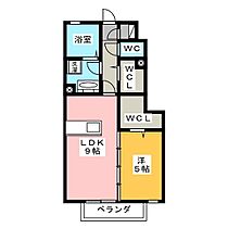 グラード  ｜ 静岡県静岡市駿河区池田（賃貸アパート1LDK・1階・41.25㎡） その2