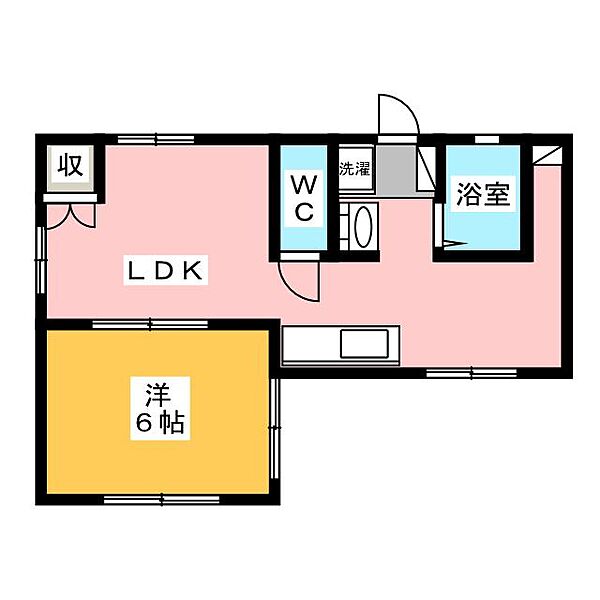 いづみ22 ｜静岡県静岡市清水区上原２丁目(賃貸アパート1LDK・1階・39.92㎡)の写真 その2