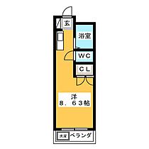 Ｓｕｎｓｈｉｎｅ戸塚  ｜ 静岡県静岡市駿河区谷田（賃貸アパート1R・1階・20.05㎡） その2