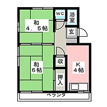 神戸アパート  ｜ 静岡県静岡市清水区川原町（賃貸マンション2K・2階・32.00㎡） その2