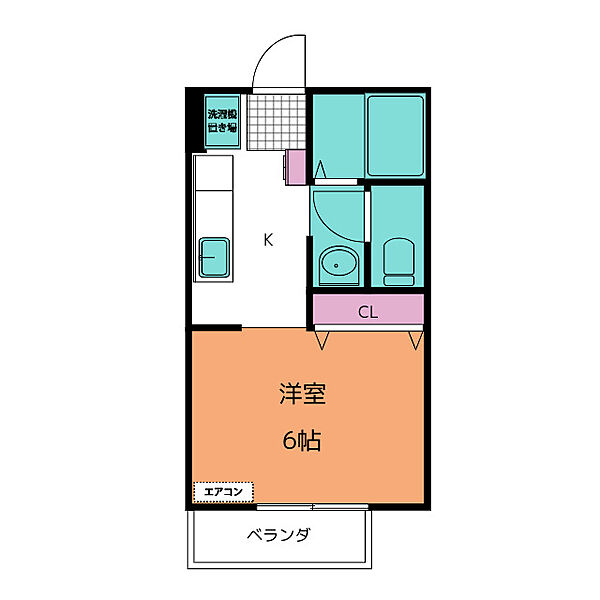 青葉パサール ｜静岡県静岡市清水区青葉町(賃貸アパート1K・1階・23.77㎡)の写真 その2