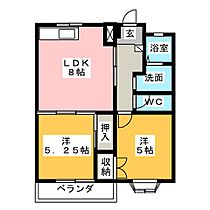 レジデンス西大曲  ｜ 静岡県静岡市清水区西大曲町（賃貸マンション2LDK・2階・44.15㎡） その2