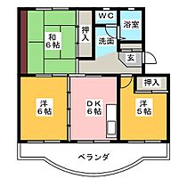 ビバレイ　ユイ  ｜ 静岡県静岡市駿河区池田（賃貸マンション3DK・2階・54.55㎡） その2