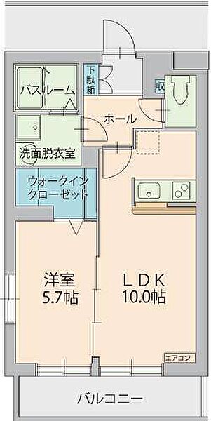 プレリュード ｜静岡県静岡市駿河区西島(賃貸マンション1LDK・3階・41.00㎡)の写真 その2