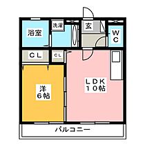 モンテセーイ  ｜ 静岡県静岡市駿河区下島（賃貸アパート1LDK・3階・40.95㎡） その2