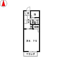 コンフォートさつき  ｜ 静岡県静岡市駿河区さつき町（賃貸アパート1K・2階・26.90㎡） その2