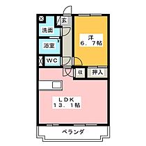 ライクワン蜆塚  ｜ 静岡県浜松市中央区蜆塚３丁目（賃貸マンション1LDK・1階・45.90㎡） その2