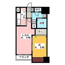 Ｌａｕｒｅｌ　Ｃｏｕｒｔ常盤  ｜ 静岡県浜松市中央区常盤町（賃貸マンション1LDK・9階・42.10㎡） その2