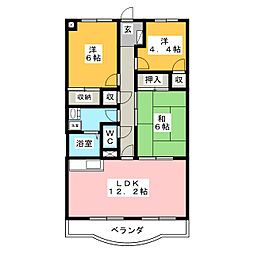マ・メゾン蜆塚 3LDKの間取図画像