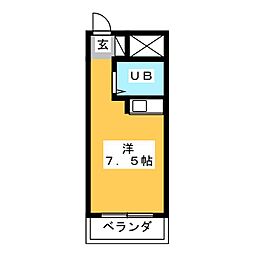 間取図画像 ワンルーム