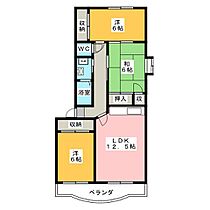 ロイヤルシティII  ｜ 静岡県浜松市中央区高丘北１丁目（賃貸マンション3LDK・4階・66.00㎡） その2