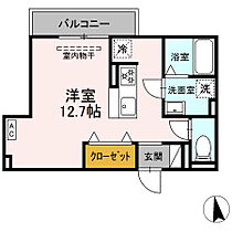 D-Hills城北II 205 ｜ 静岡県浜松市中央区城北２丁目39-13（賃貸アパート1R・2階・31.19㎡） その2