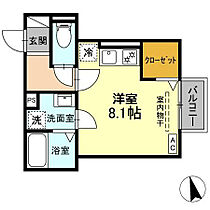 D-ROOM和地山 101 ｜ 静岡県浜松市中央区和地山２丁目6-3,6-4(地番)（賃貸アパート1R・1階・25.30㎡） その2