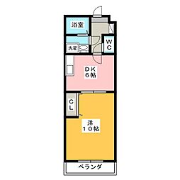 間取図画像 1DK