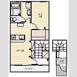 LOTUS大谷 1LDKの間取図画像