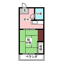 サンロード中野  ｜ 静岡県浜松市中央区中野町（賃貸マンション1DK・3階・24.30㎡） その2