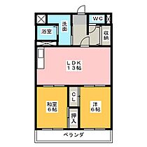 プレジールメゾン  ｜ 静岡県浜松市中央区茄子町（賃貸マンション2LDK・3階・66.30㎡） その2