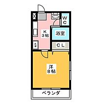 ラ・セゾンＫ  ｜ 静岡県浜松市中央区本郷町（賃貸マンション1K・2階・23.43㎡） その2