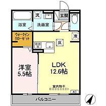 コスモ 303 ｜ 静岡県浜松市中央区子安町317-1（賃貸アパート1LDK・3階・43.36㎡） その2