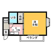 マンションメナード  ｜ 静岡県浜松市中央区西塚町（賃貸マンション1K・2階・23.80㎡） その2