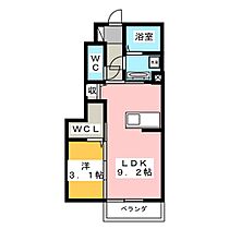 エクセル21　V  ｜ 静岡県浜松市中央区有玉南町（賃貸アパート1LDK・1階・32.94㎡） その2