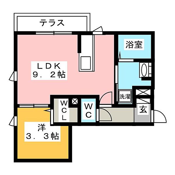 サンイースト ｜静岡県沼津市末広町(賃貸アパート1LDK・1階・32.17㎡)の写真 その2