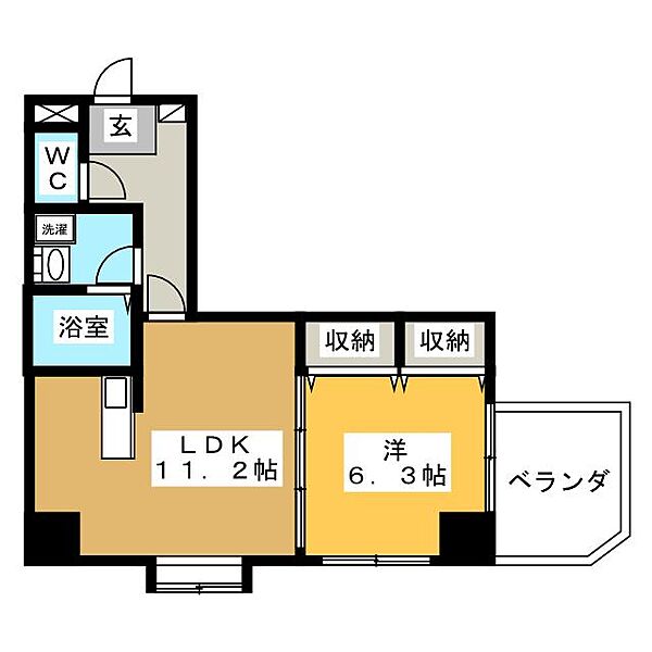 セルビシオ ｜静岡県沼津市大手町３丁目(賃貸マンション1LDK・3階・46.86㎡)の写真 その2