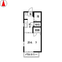 フレグランス野秋  ｜ 静岡県沼津市岡一色（賃貸アパート1K・1階・21.00㎡） その2