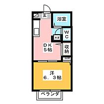 サンモールＭａｉ　Ｃ  ｜ 静岡県沼津市大岡（賃貸アパート1DK・1階・28.21㎡） その2