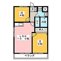 メゾン琢磨II  ｜ 静岡県藤枝市駅前２丁目（賃貸マンション2LDK・2階・46.17㎡） その2