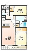 ホープガーデン  ｜ 静岡県藤枝市青葉町３丁目（賃貸マンション2LDK・2階・51.33㎡） その1