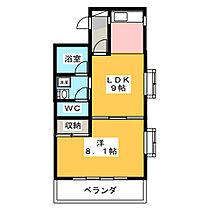 スポットＫ  ｜ 静岡県島田市中央町（賃貸マンション1LDK・2階・38.47㎡） その2