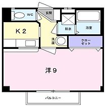 ラフォーレ1  ｜ 静岡県牧之原市静波（賃貸アパート1K・2階・28.68㎡） その2