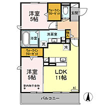 リヴェール  ｜ 静岡県藤枝市高洲（賃貸アパート2LDK・2階・54.51㎡） その2