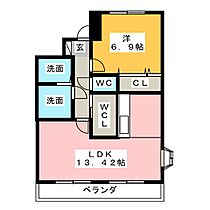 クレッシェンド  ｜ 静岡県藤枝市田沼４丁目（賃貸マンション1LDK・1階・51.90㎡） その2