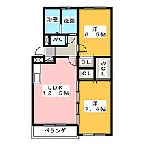 大東ビレッジ  ｜ 静岡県藤枝市大東町（賃貸マンション2LDK・2階・60.00㎡） その2