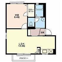 ファミーユ21　Ｂ  ｜ 静岡県藤枝市水守２丁目（賃貸アパート1LDK・2階・43.01㎡） その2