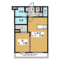 セラヴィー参番館  ｜ 静岡県掛川市上西郷（賃貸マンション1LDK・2階・40.20㎡） その2