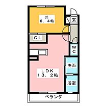 グリーンヒル  ｜ 静岡県袋井市愛野南１丁目（賃貸マンション1LDK・1階・43.96㎡） その2