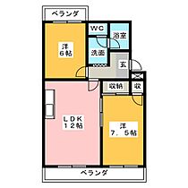 オズハウス6  ｜ 静岡県掛川市家代（賃貸マンション2LDK・1階・53.28㎡） その2