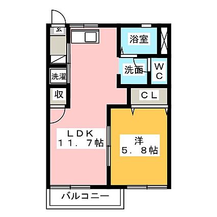 スカイコーポTM_間取り_0