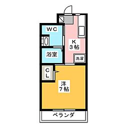 間取図画像 1K