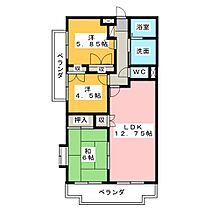 ラークビレッジ  ｜ 静岡県富士市松本（賃貸マンション3LDK・3階・65.49㎡） その2