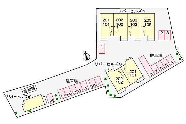リバーヒルズS ｜静岡県富士市富士岡(賃貸アパート2LDK・2階・57.07㎡)の写真 その22