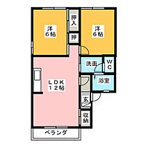 ペイサージュ天間  ｜ 静岡県富士市天間（賃貸アパート2LDK・2階・53.46㎡） その2