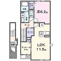 ソル　エト　ルーナ 206 ｜ 静岡県富士市入山瀬２丁目5-67（賃貸アパート1LDK・2階・50.96㎡） その2